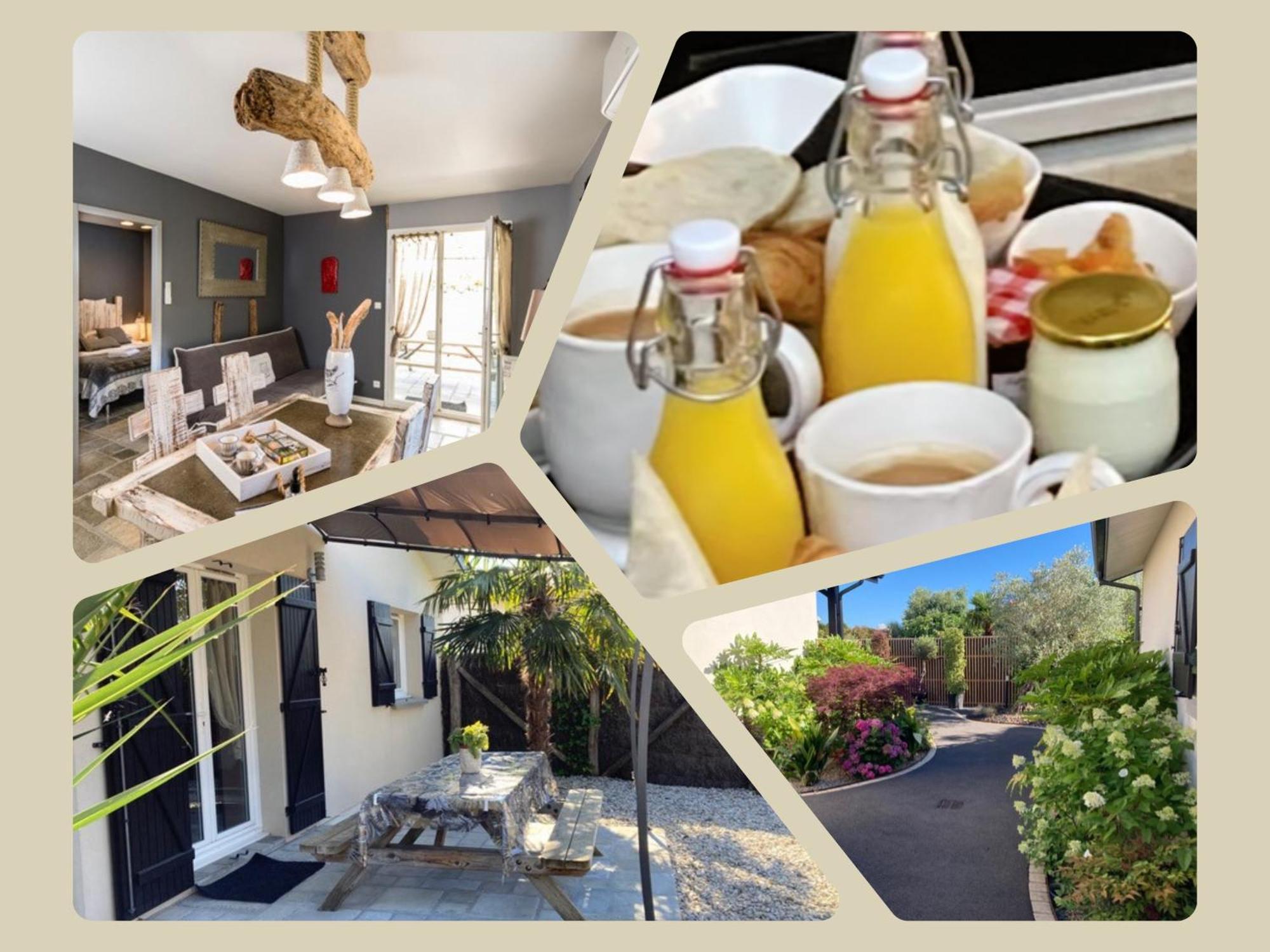 Charme & Confort- Les Cottages Du Bassin D'Arcachon- Petit-Dejeuner Sur Demande - Nuitee, Court Sejour, Semaine Gujan-Mestras Zewnętrze zdjęcie