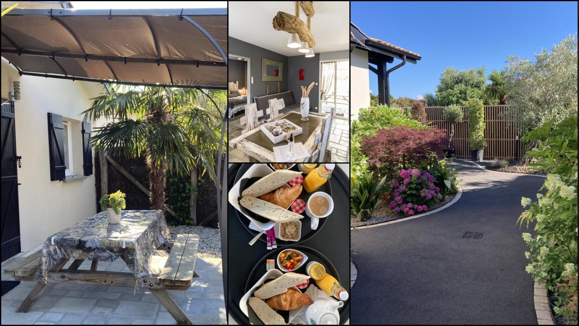 Charme & Confort- Les Cottages Du Bassin D'Arcachon- Petit-Dejeuner Sur Demande - Nuitee, Court Sejour, Semaine Gujan-Mestras Zewnętrze zdjęcie